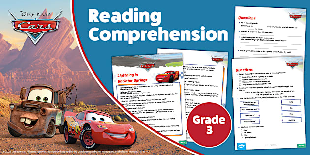 Cars: Grade 3 Reading Comprehension Worksheet