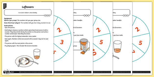 Exploring Remainders Game - Division