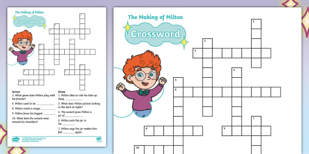 The Making of Milton Crossword (Hecho por educadores)