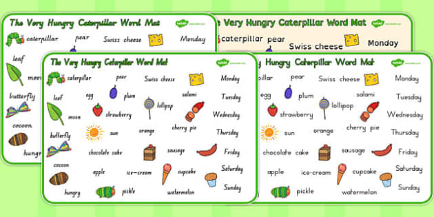 word-mat-to-support-teaching-on-the-very-hungry-caterpillar