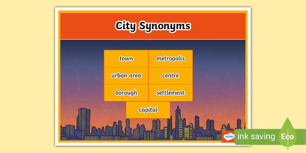 tourist city synonyms