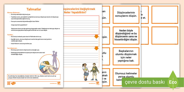 FREE! - Negatif Düşüncelerimi Değiştirmek için Ne Yapabilirim?