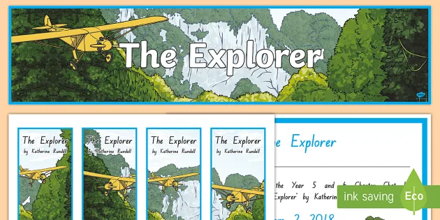The Explorer, Book by Katherine Rundell