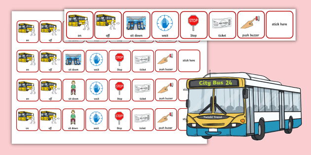 On The Bus AAC Communication Bracelet Lehrer Gemacht On The Bus AAC Communication Bracelet Lehrer Gemacht