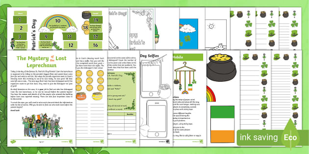 KS1 St. Patrick's Day Activity Pack - Twinkl