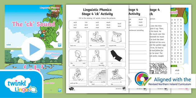 Northern Ireland Linguistic Phonics Stage 4 ck Pack