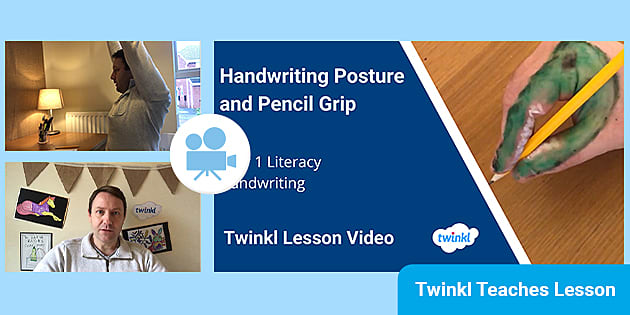 Stages of Pencil Grip Display Poster (Teacher-Made) - Twinkl