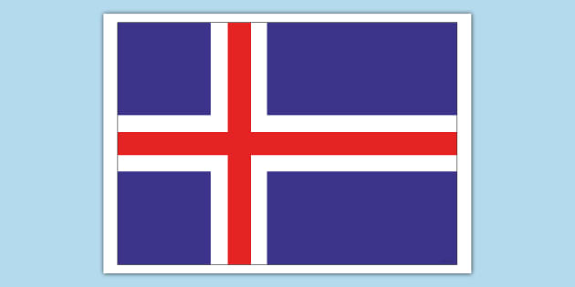 FREE! - Iceland Flag Poster - Flag Display Resources | Twinkl
