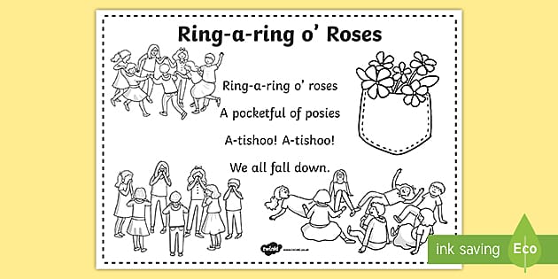 Ring A Ring Roses Stock Illustration - Download Image Now - Child, Playing,  Art - iStock