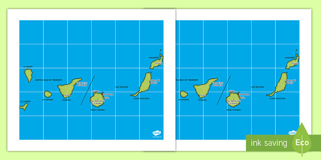 Las comarcas de las islas canarias (professor feito)