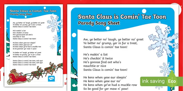santa claus is coming to town lyrics
