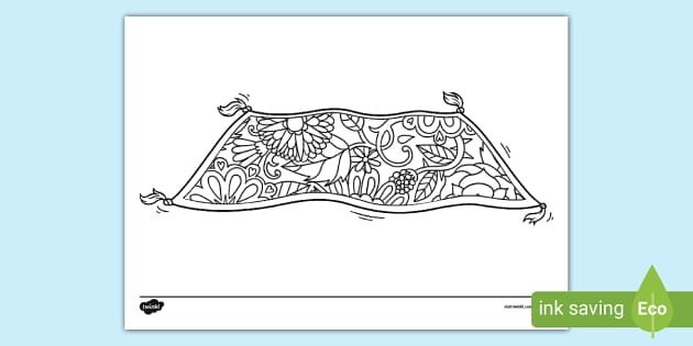 rug coloring page