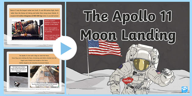 Apollo 11 Moon Landing Powerpoint Science Endeavour