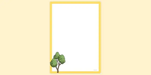 Khi sử dụng Tree Page Border cho các tài liệu, bài viết hay blog của bạn, bạn sẽ mang lại cho người đọc một cảm giác gần gũi với thiên nhiên và rất thích thú. Việc kết hợp hình ảnh về cây cối với lề trang giấy sáng tạo của bạn sẽ giúp tài liệu của bạn được đánh giá cao hơn.