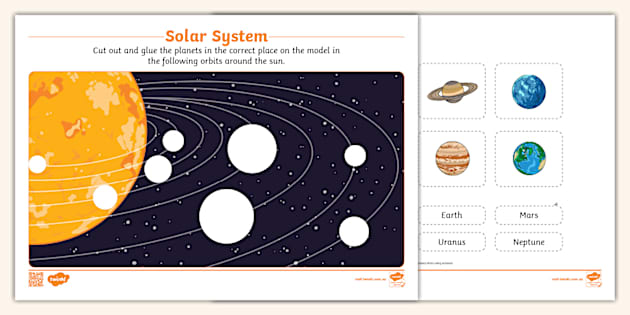 Activity: Solar System (teacher made) - Twinkl