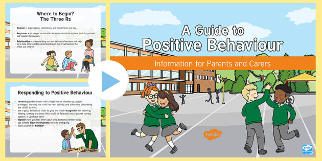 Promote Positive Behaviour - Twinkl