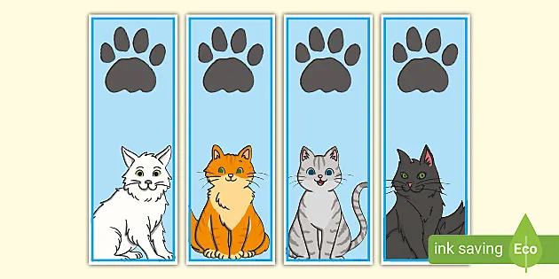 Villain Cats Bookmark Set I Warrior Cats Cat Bookmark 