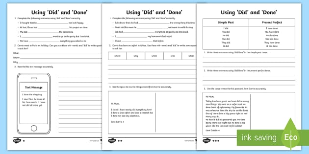 using-did-and-done-differentiated-worksheet-pack-pack