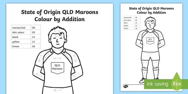 Maroon QLD Maroons State Of Origin Toddler Rugby Jersey