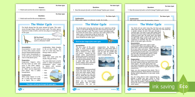the-water-cycle-differentiated-reading-comprehension-activity