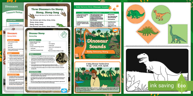 EYFS Dinosaurs Resource Pack (Ages 0-2) | Twinkl - Twinkl