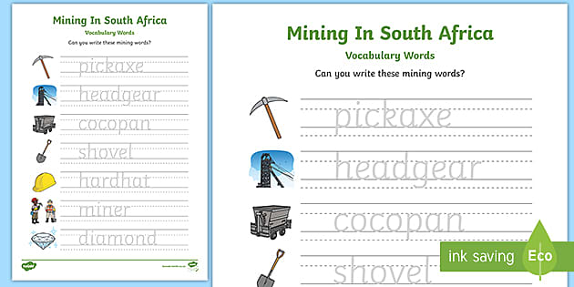 mining-in-south-africa-vocab-words-teacher-made-twinkl