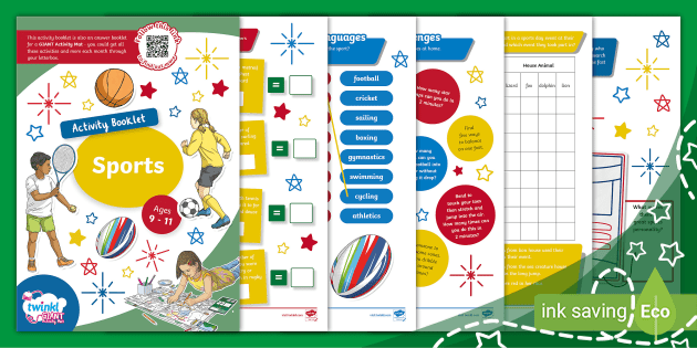 Sports for Kids, Vocabulary Worksheet