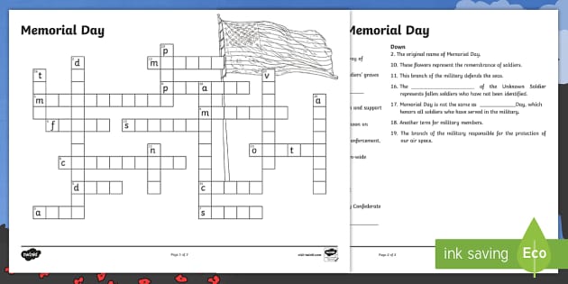 memorial-day-crossword-puzzle-printable-twinkl-usa