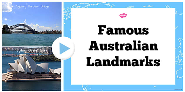 Famous Australian Landmarks Photo PowerPoint