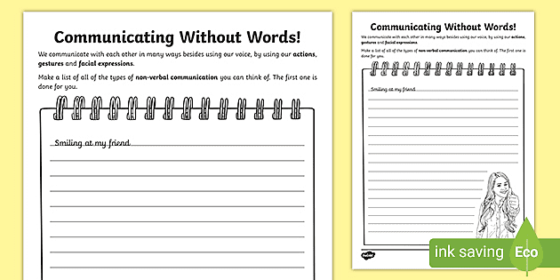 Verbal Attention Worksheet Packet