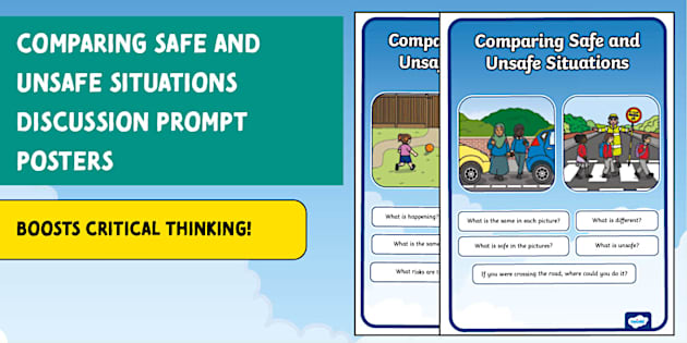 Foundation Phase Life Skills - Comparing Safe and Unsafe Situations ...
