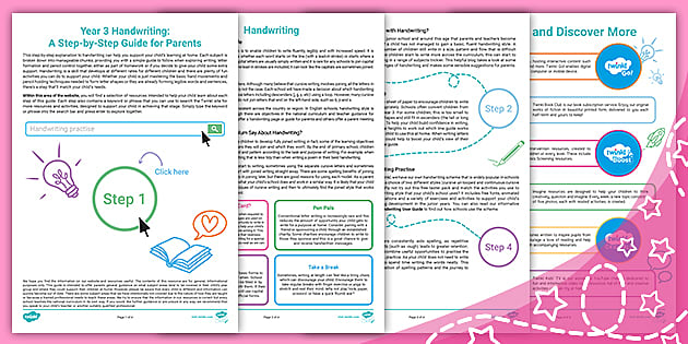 Year 3 Handwriting: A Step-by-Step Guide for Parents