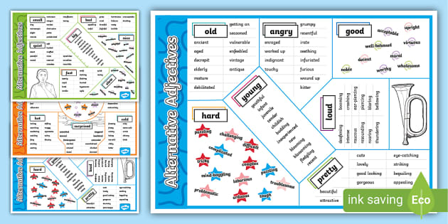 alternative-adjectives-vocabulary-grid-teacher-made