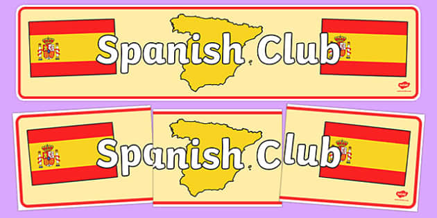 spanish club clipart free