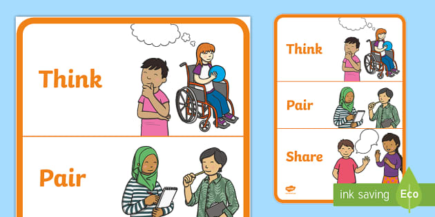 Think Pair Share teacher Made 