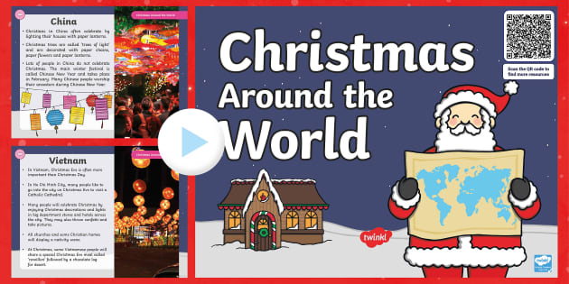 KS2 Christmas Around The World PowerPoint (teacher made)