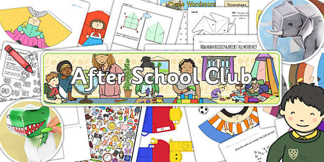 The Ultimate List 100 After School Club Ideas Twinkl