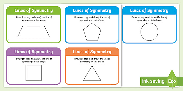 Line of symmetry exercise | Live Worksheets