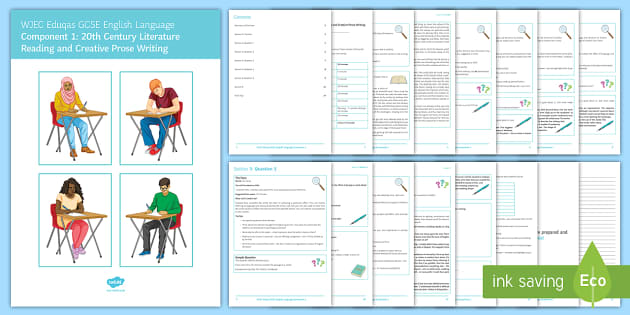 Eduqas English Language Paper 1 Exam Revision Booklet Beyond