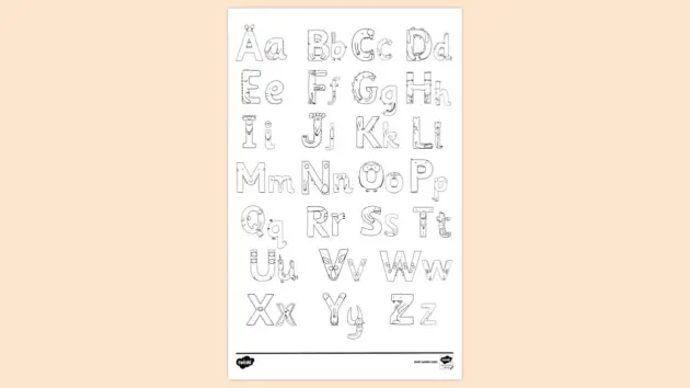 Y Alphabet Lore Coloring Page for Kids - Free Alphabet Lore