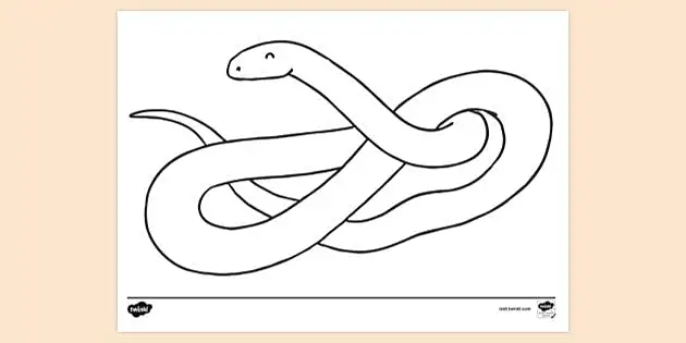 How to Draw a Cartoon Snake for Beginner - YouTube
