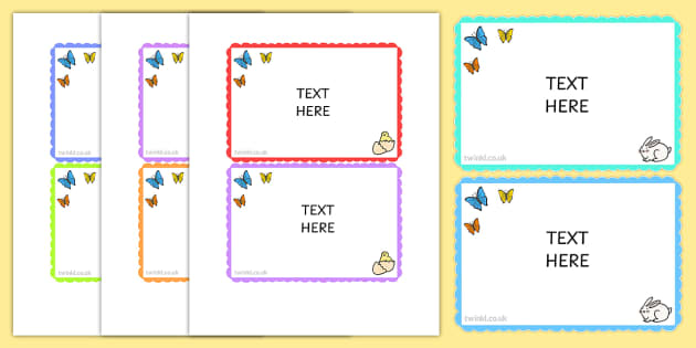 Easter Egg Hunt Clues Printable Templates Twinkl