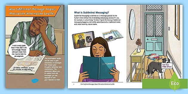 Subliminal Messages Staff Information Leaflet Wellbeing