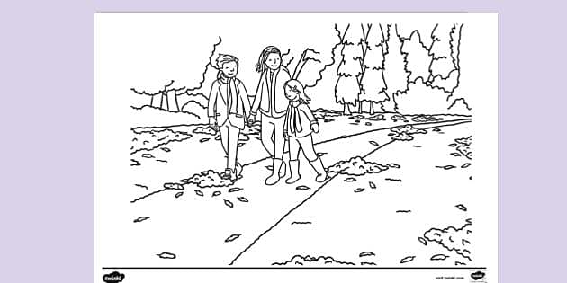 FREE! - First day of fall | Colouring Sheets (teacher made)