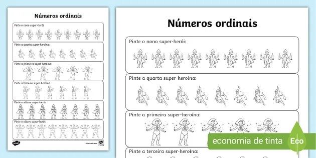 FREE! - Quebra-cabeças de Sequência Numérica para o 2º ano – Twinkl