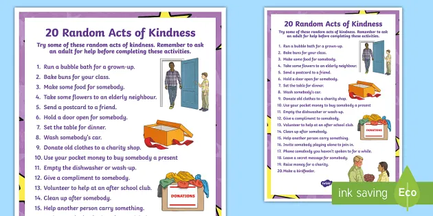 Assortment of Kindness Posters - Pack of 5