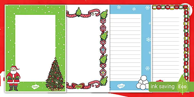 6x4 cards CHRISTMA CARD INSERTS partycascades 