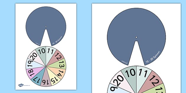 Number Spinners Number Spinners by Teacher Created Resources 