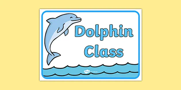 👉 Dolphin Display Banner for Classroom | Twinkl Displays
