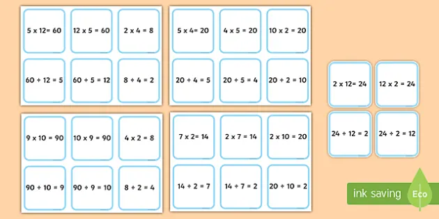 Atividades De Matematica 4 Ano Multiplicação E Divisão - Clickandgo